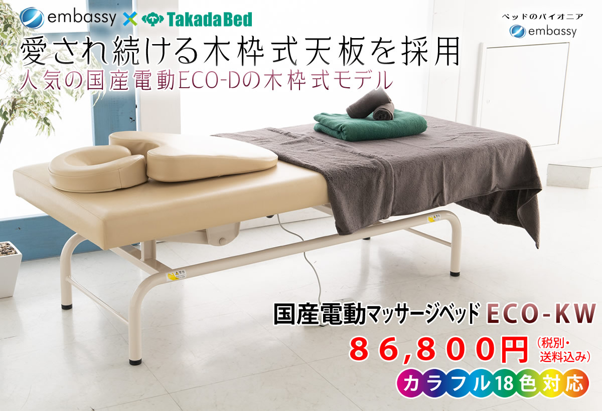 国産電動昇降マッサージベッド ECO-KW