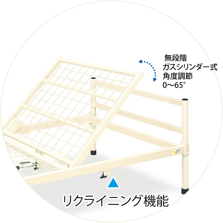 リクライニング機能